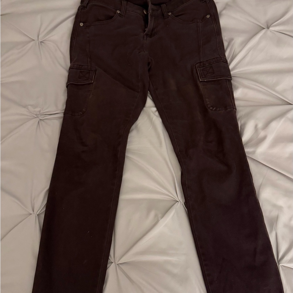 CAbi Women's Dark Brown Cargo Pants